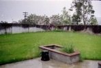 About 1996, looking southwest during a snowstorm (199xSW)