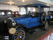 Classic car onboard the Eureka, Hyde Street Pier, San Francisco