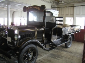 Classic car onboard the Eureka, Hyde Street Pier, San Francisco